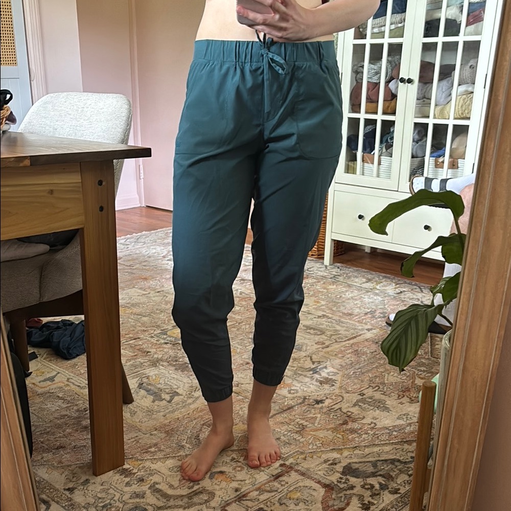Albion Fit Jettsetter Jogger Pants in Teal